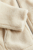 Sarah | Teddy Coat with Zipper