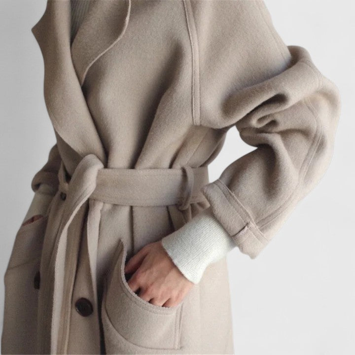 Aveline | Elegant Long Coat