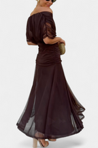 Alondra | Long Floral Dress with V-Neck