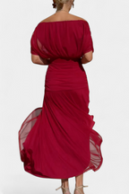 Alondra | Long Floral Dress with V-Neck