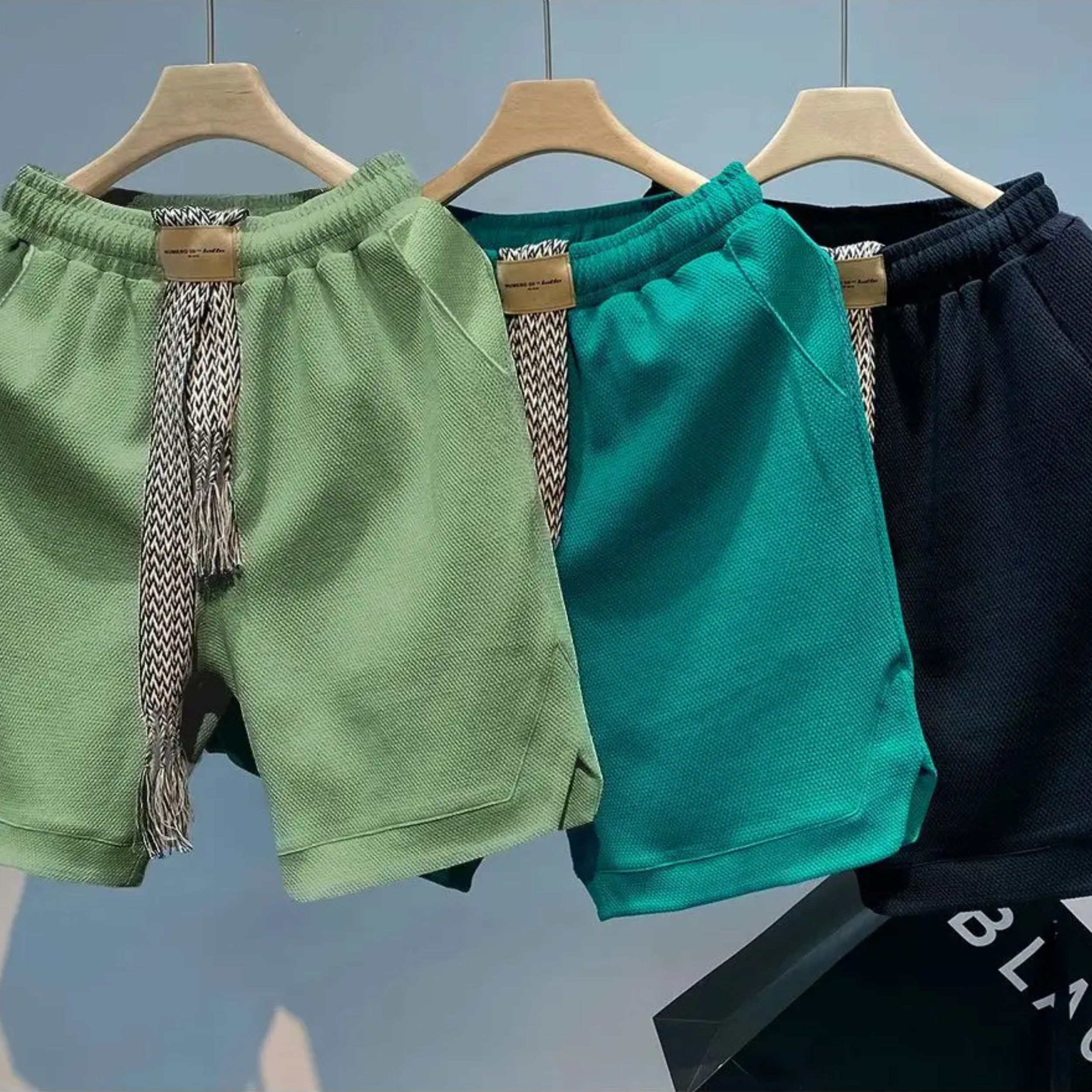 Stev - Relaxed Weekend Drawstring Shorts