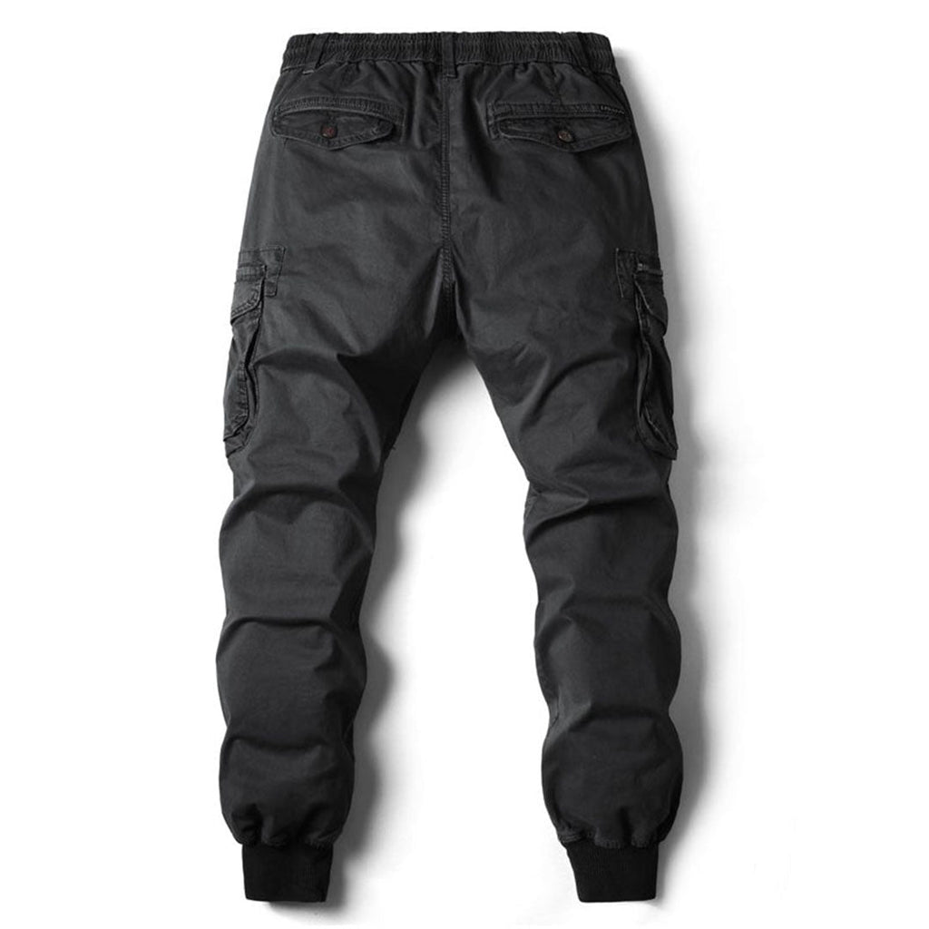 Carl - Casual Elastic Waist Jogger Pants