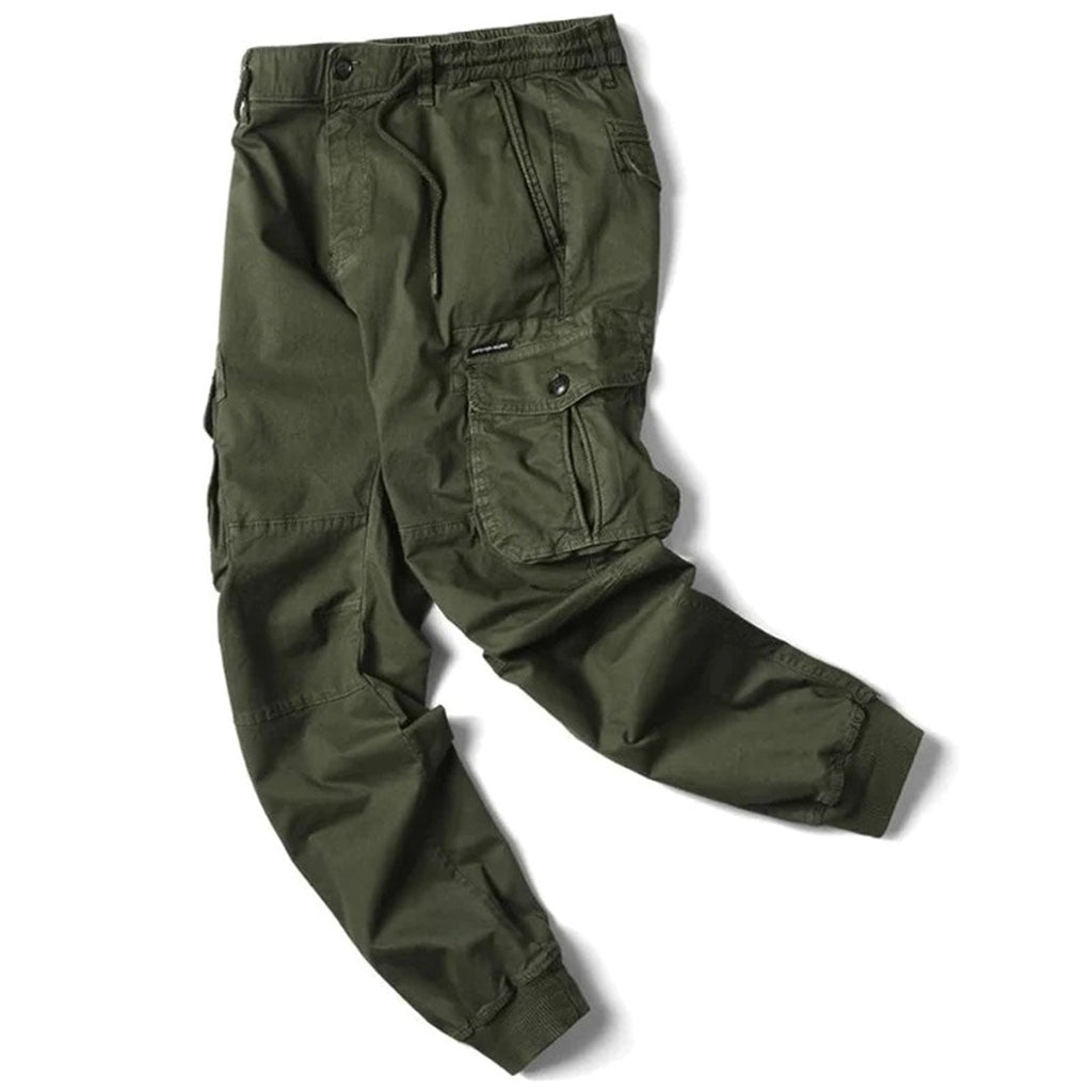 Carl - Casual Elastic Waist Jogger Pants