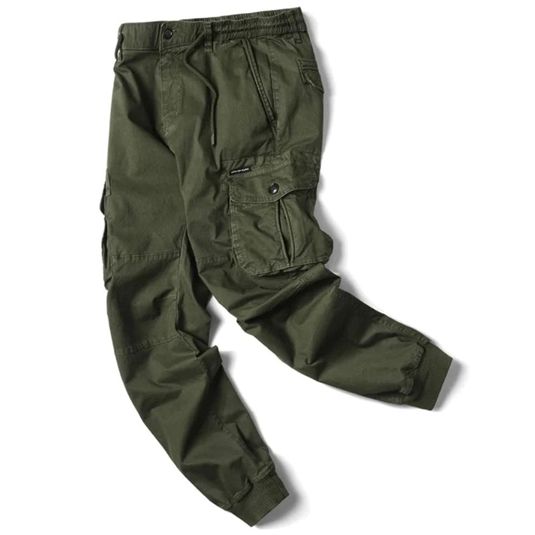 Carl - Casual Elastic Waist Jogger Pants