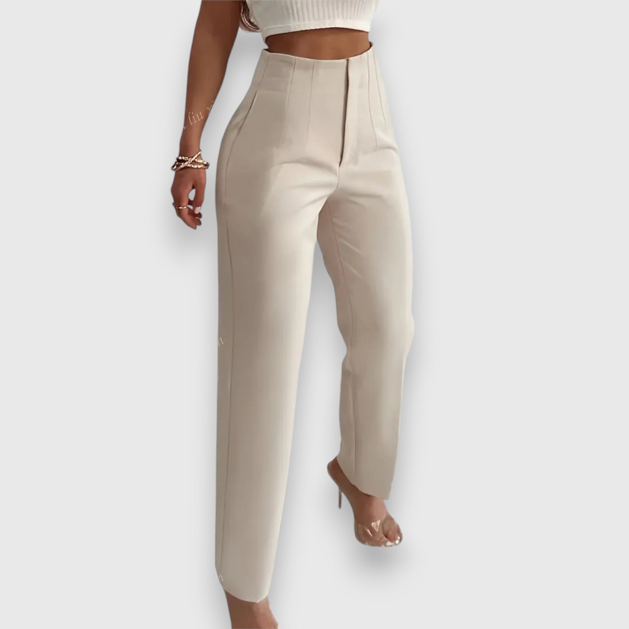 Aurelia | Women High-Waisted Trousers