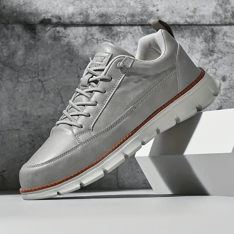 Bruce - Lace-Up Platform Walking Shoes