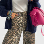 Zaria | Leopard Print Vintage Jeans