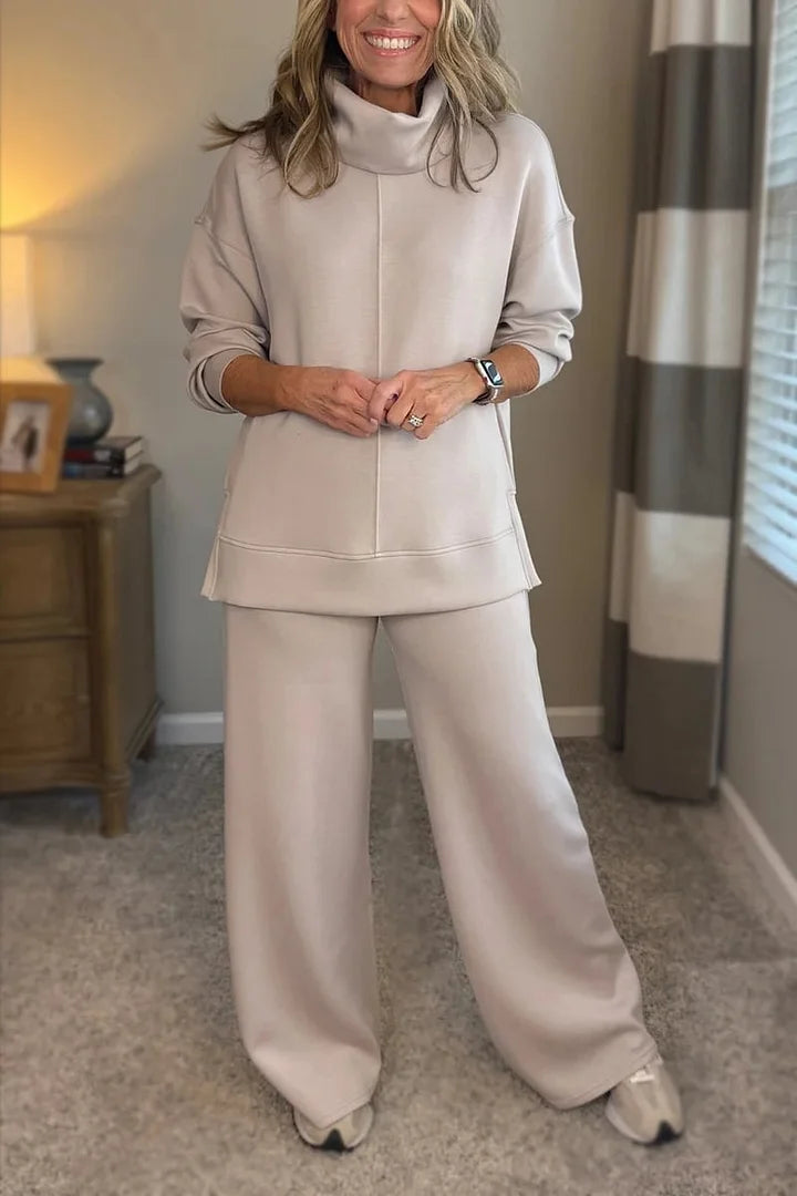Adelina | Casual Turtle-neck 2 Piece