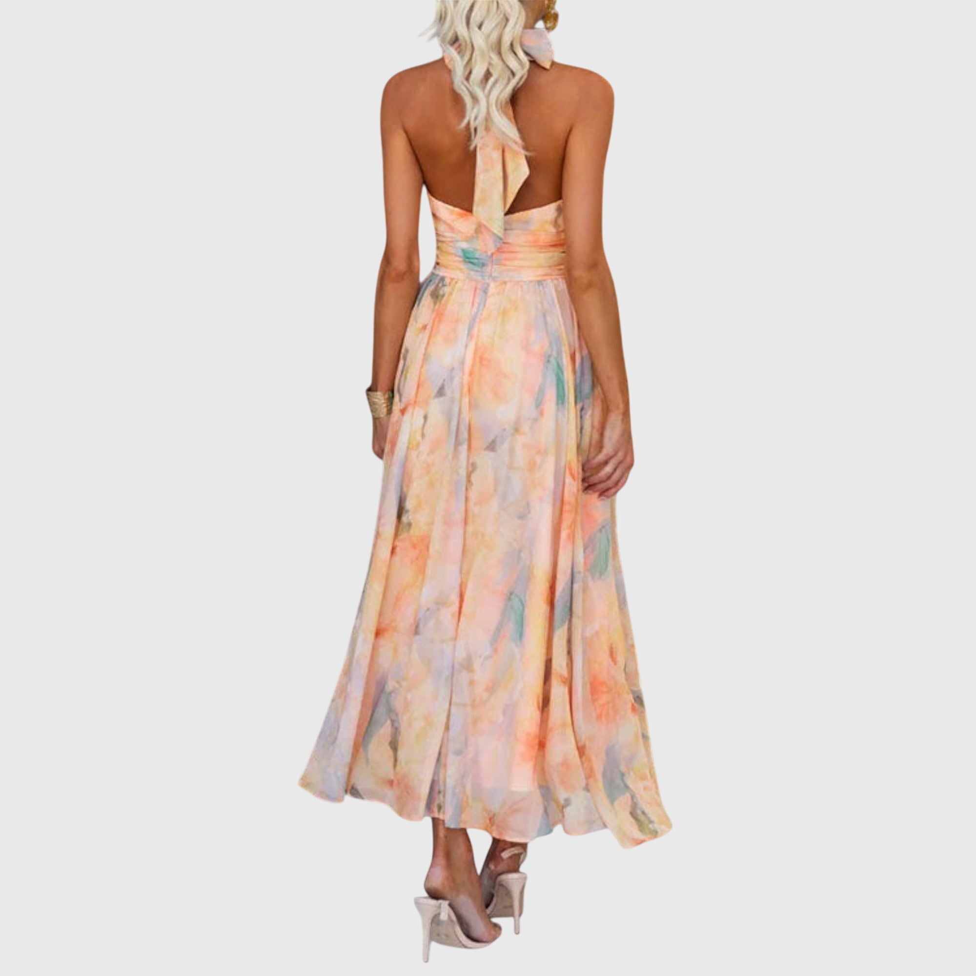 Haven | Halter Neck Maxi Dress