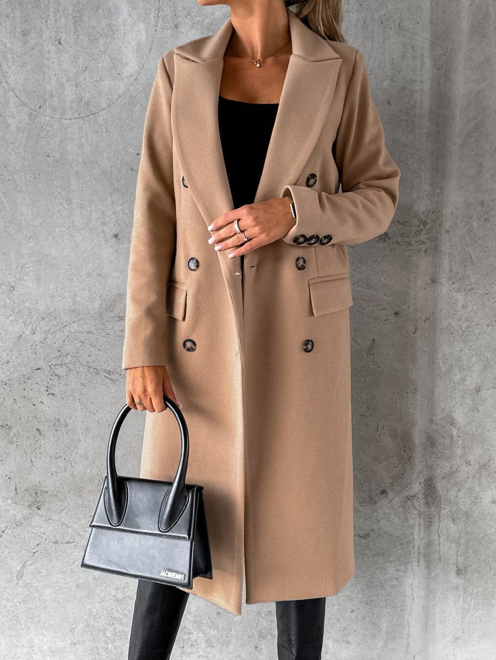 Elara | Elegant Long Coat