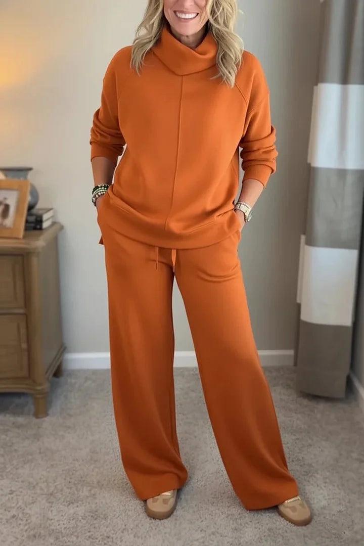 Adelina | Casual Turtle-neck 2 Piece