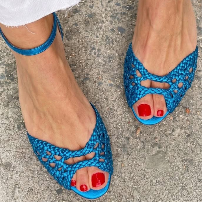 Isadora | Refined Woven Sandals