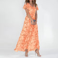 Rosalie | Elegant Floral Maxi Dress