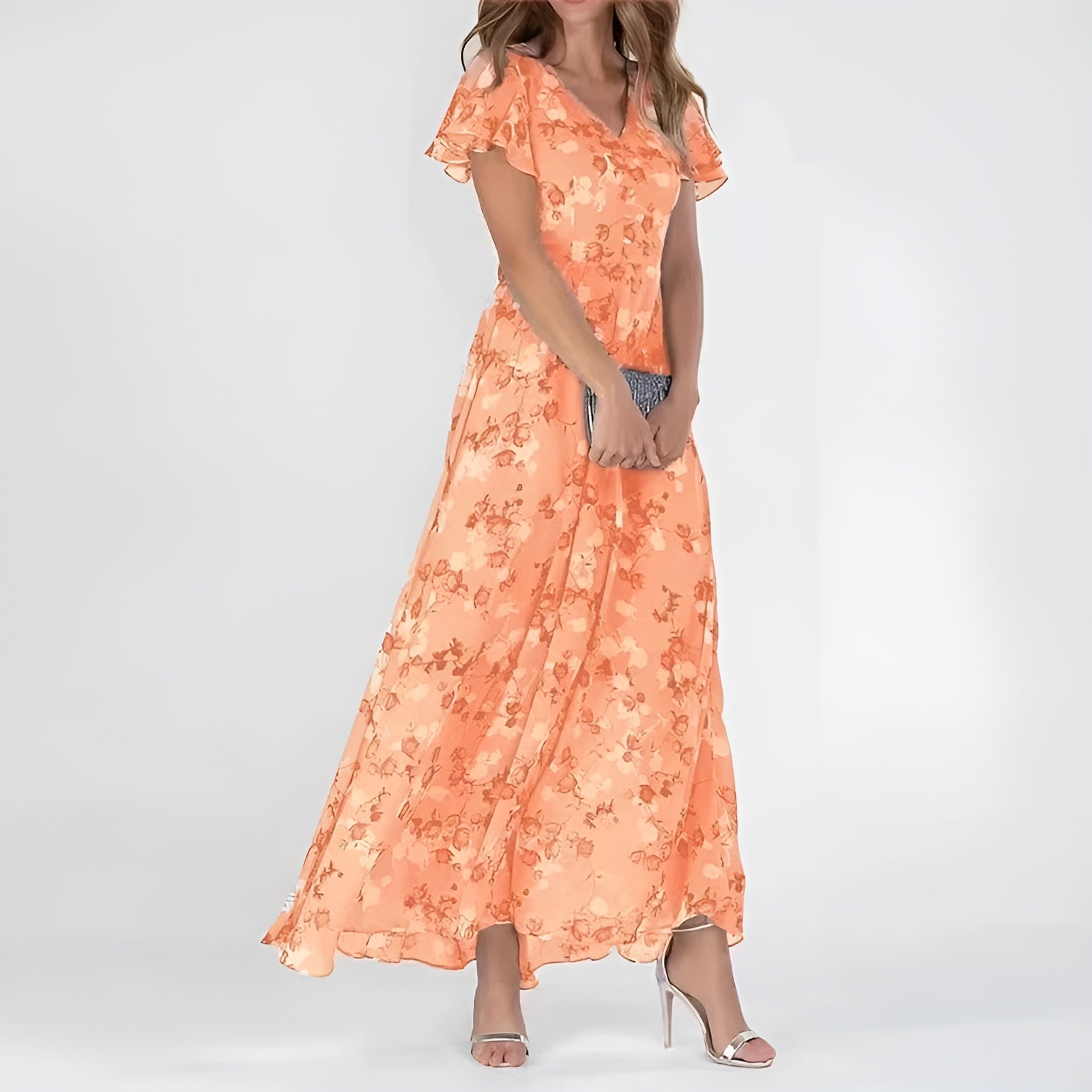 Rosalie | Elegant Floral Maxi Dress