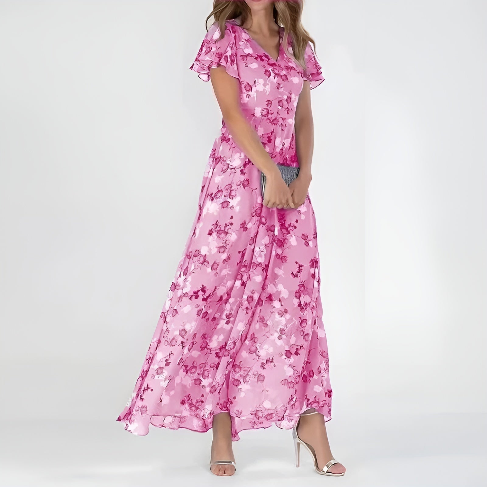 Rosalie | Elegant Floral Maxi Dress