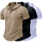 Rhett - Relaxed Fit Henley Hoodie