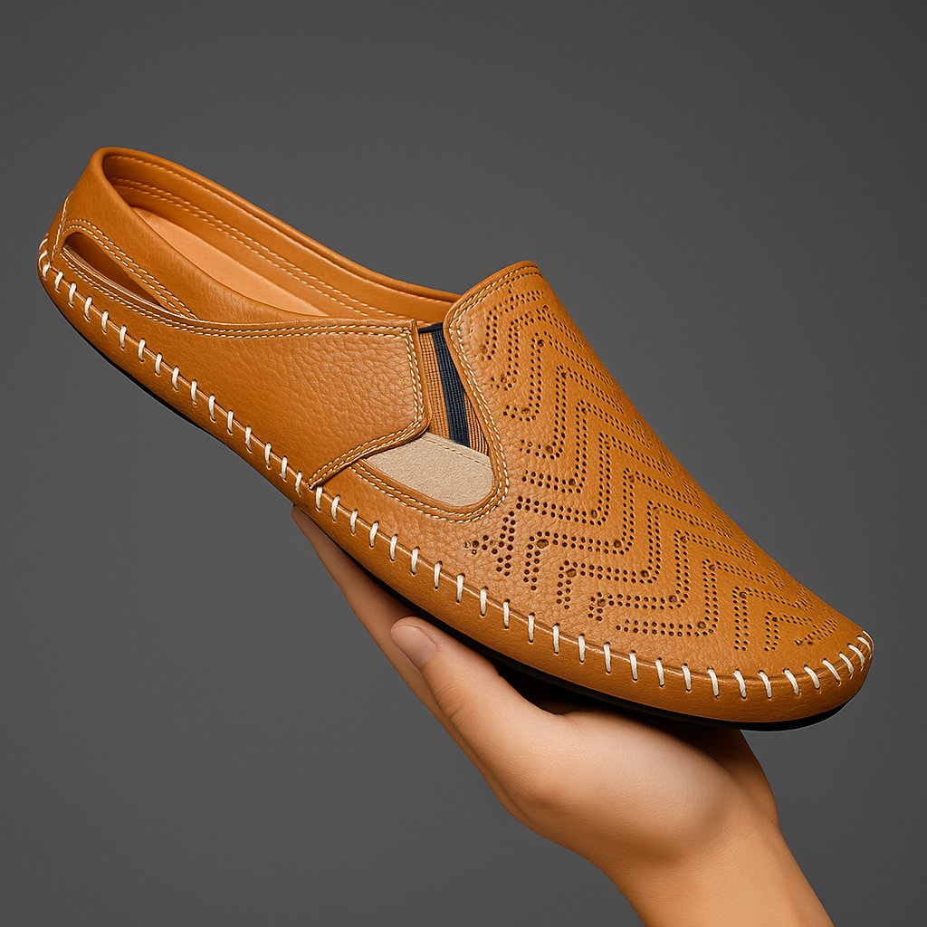 Leory - Classic Italian Comfort Sandals