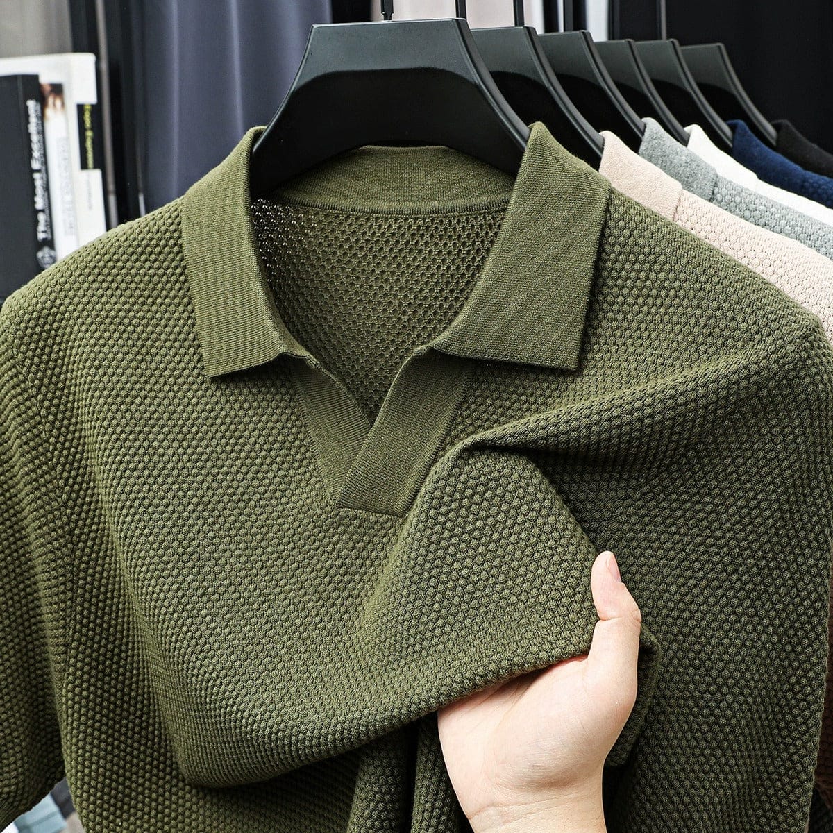 Winslow - Luxe Weave Polo Shirt