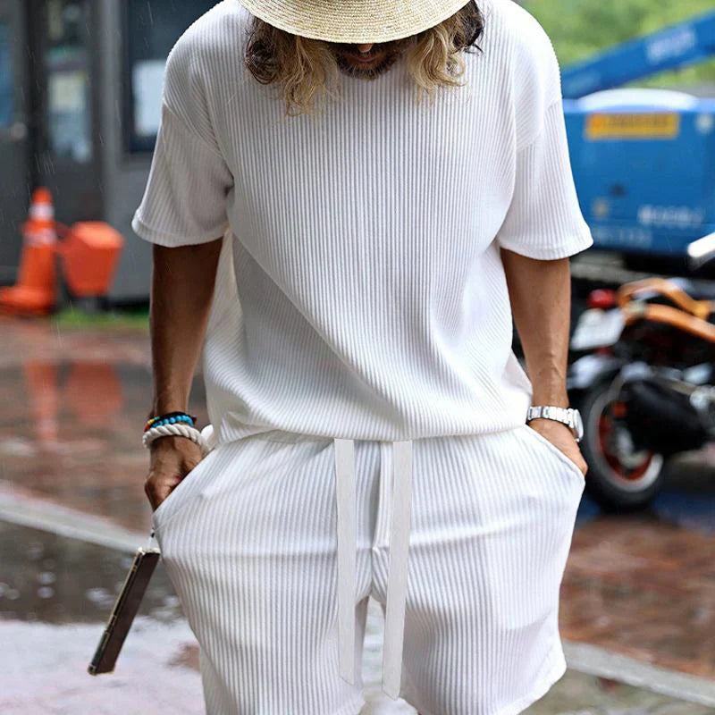 Talin - Relaxed Resort Shirt & Shorts Set