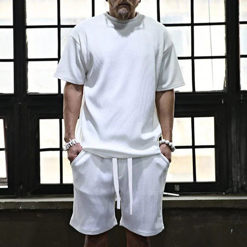 Talin - Relaxed Resort Shirt & Shorts Set