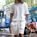 Talin - Relaxed Resort Shirt & Shorts Set