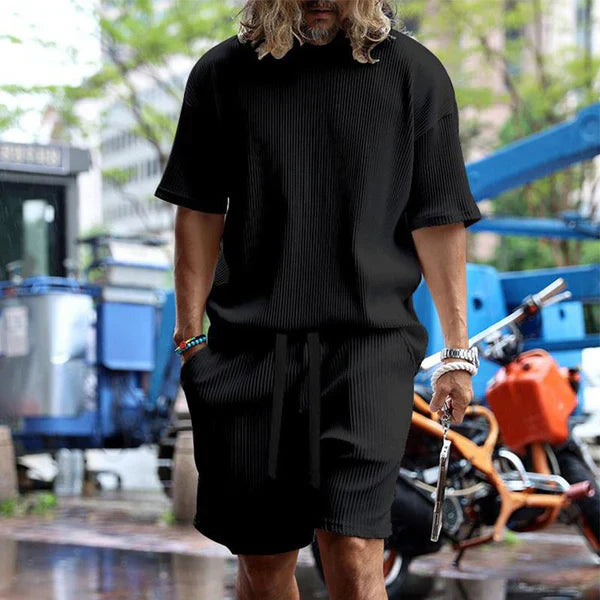 Talin - Relaxed Resort Shirt & Shorts Set