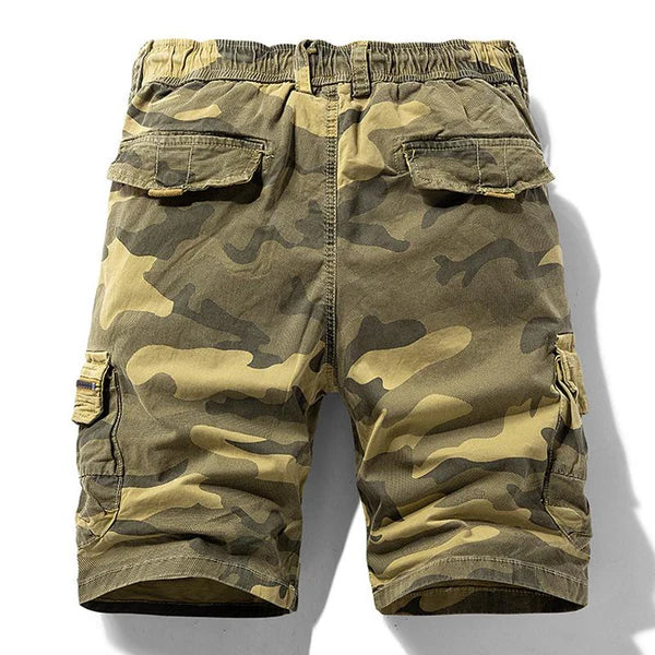 Marshall - Retro Camouflage Cargo Shorts