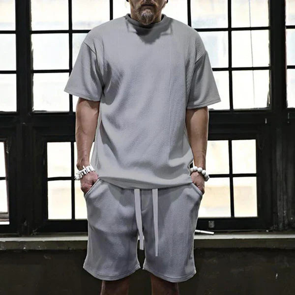 Talin - Relaxed Resort Shirt & Shorts Set