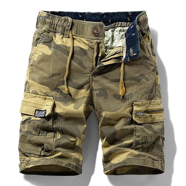 Marshall - Retro Camouflage Cargo Shorts
