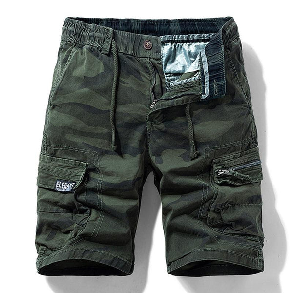 Marshall - Retro Camouflage Cargo Shorts