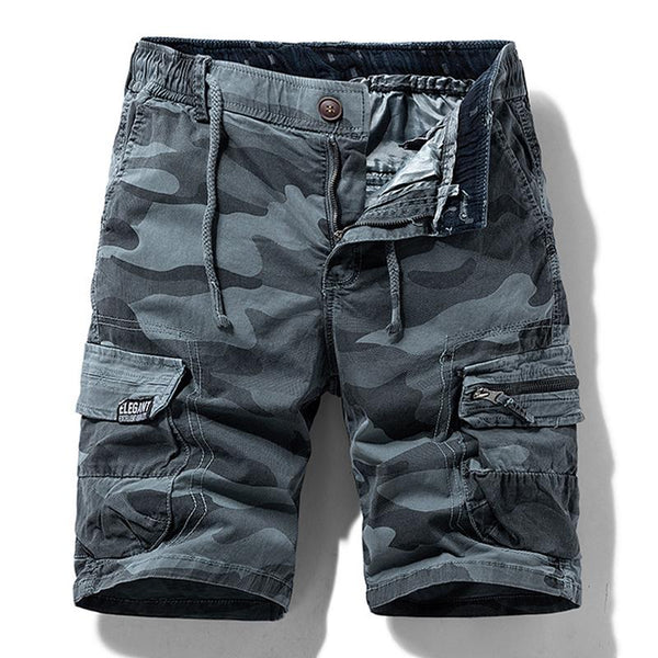 Marshall - Retro Camouflage Cargo Shorts