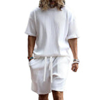 Talin - Relaxed Resort Shirt & Shorts Set