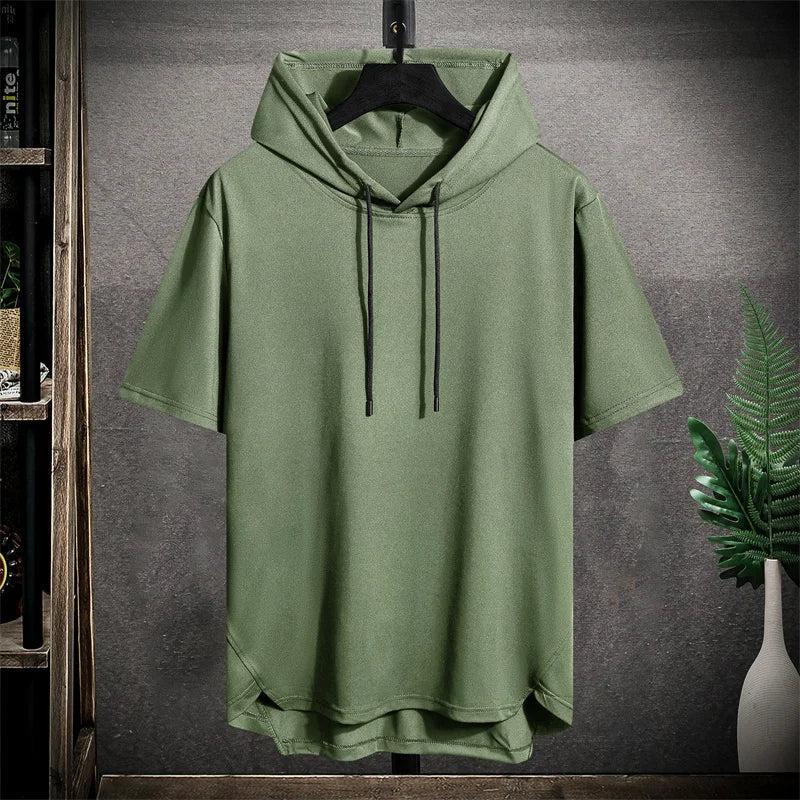 Bradley - Relaxed Fit Athletic Hooded Tee