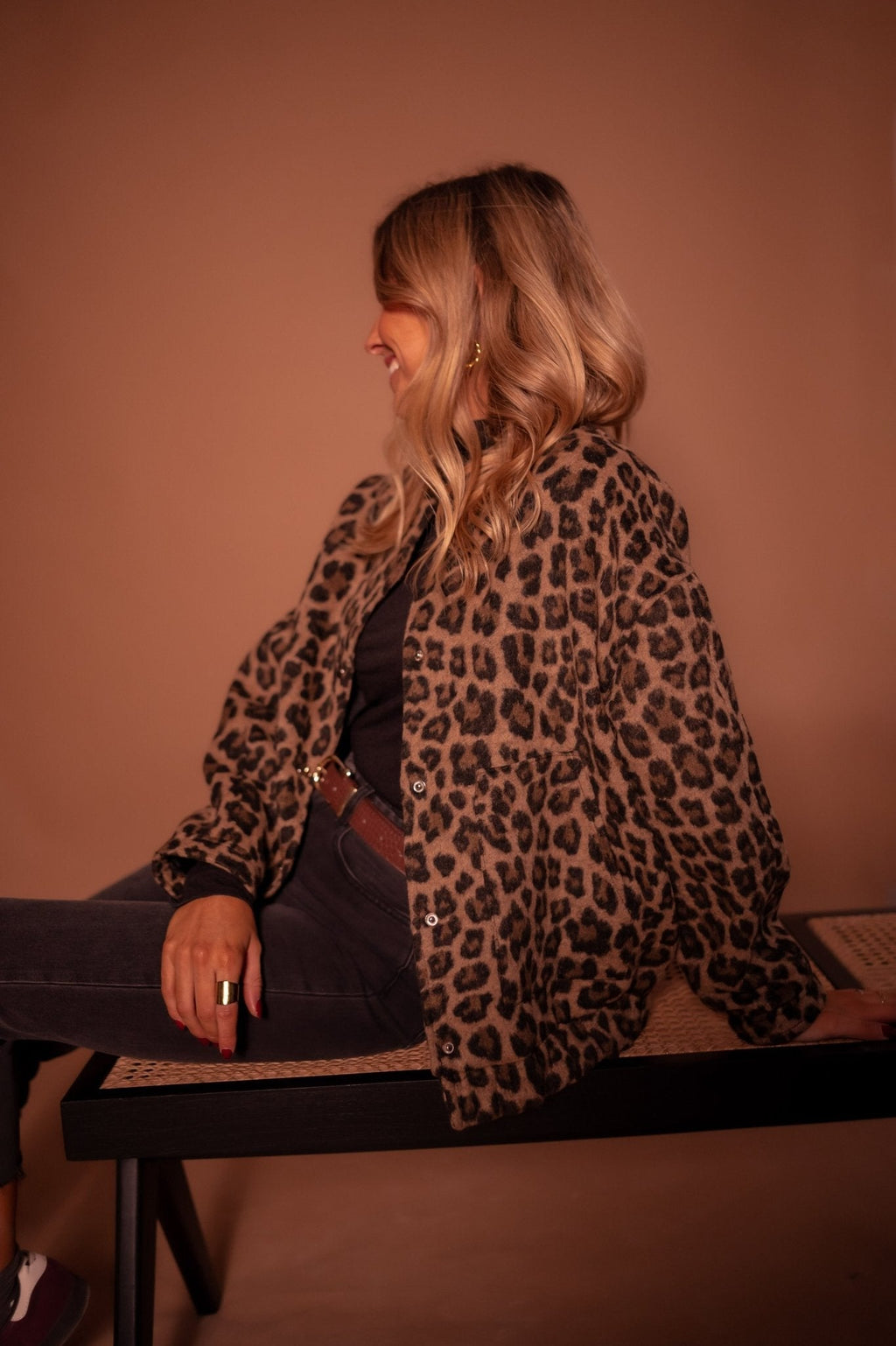 Harper | Trendy Women's Jacket with Leopard Print
