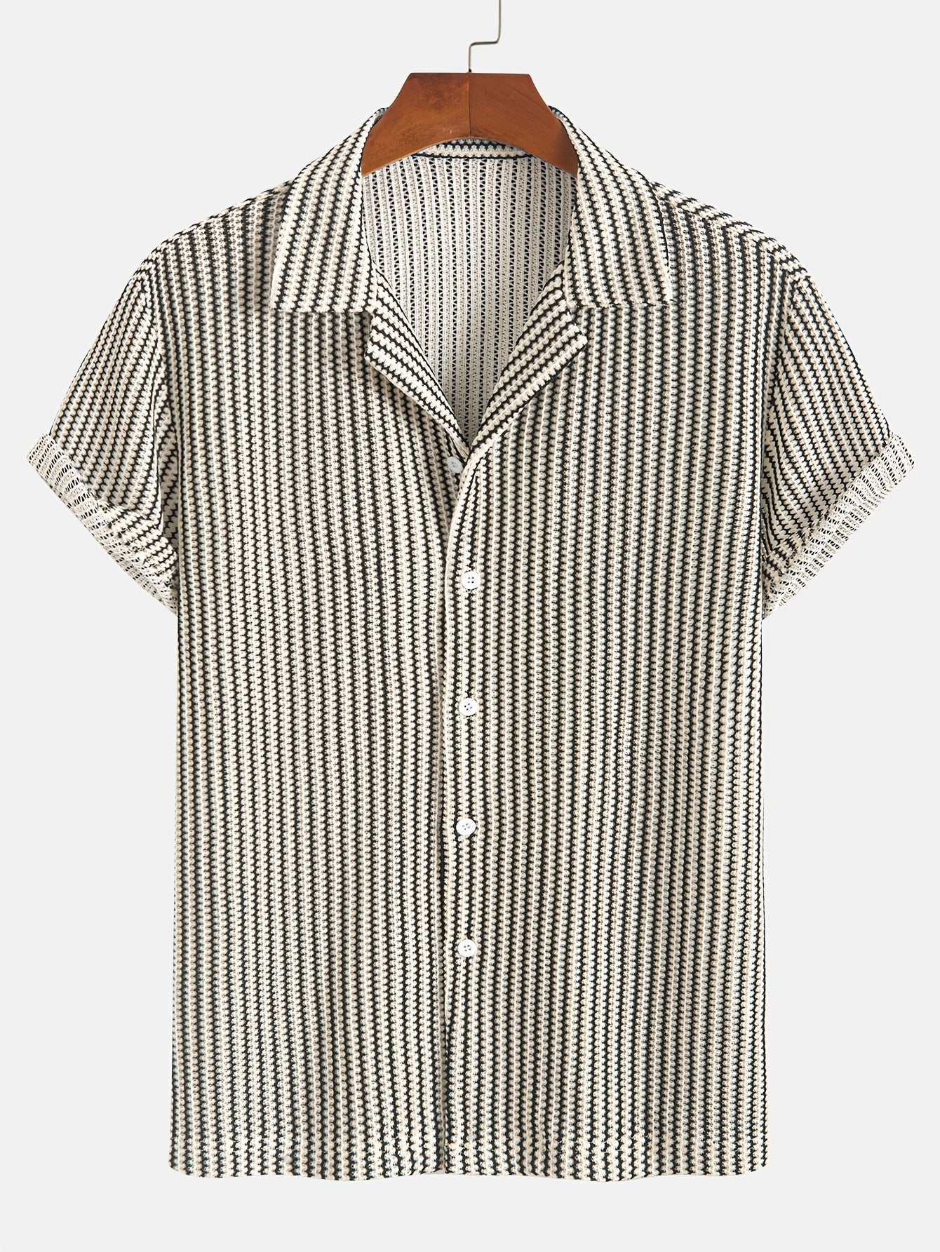 Tatum - Refined Striped Button-Up Shirt