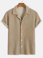Tatum - Refined Striped Button-Up Shirt