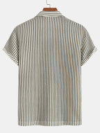 Tatum - Refined Striped Button-Up Shirt