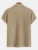 Tatum - Refined Striped Button-Up Shirt