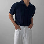 Roger - Classic Knitted Polo Shirt
