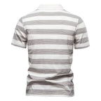 Warner -  Striped Short Sleeve Polo Shirt