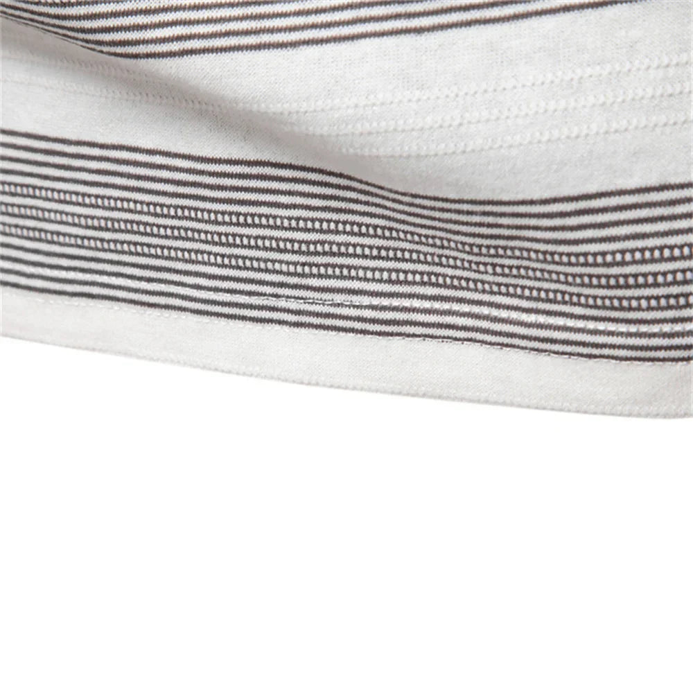 Warner -  Striped Short Sleeve Polo Shirt