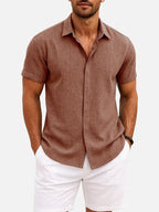 Walt -  Button-Down Short Sleeve Shirt