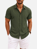 Walt -  Button-Down Short Sleeve Shirt