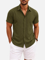 Walt -  Button-Down Short Sleeve Shirt