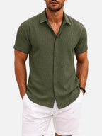 Walt -  Button-Down Short Sleeve Shirt