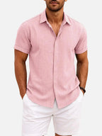 Walt -  Button-Down Short Sleeve Shirt