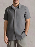 Walt -  Button-Down Short Sleeve Shirt