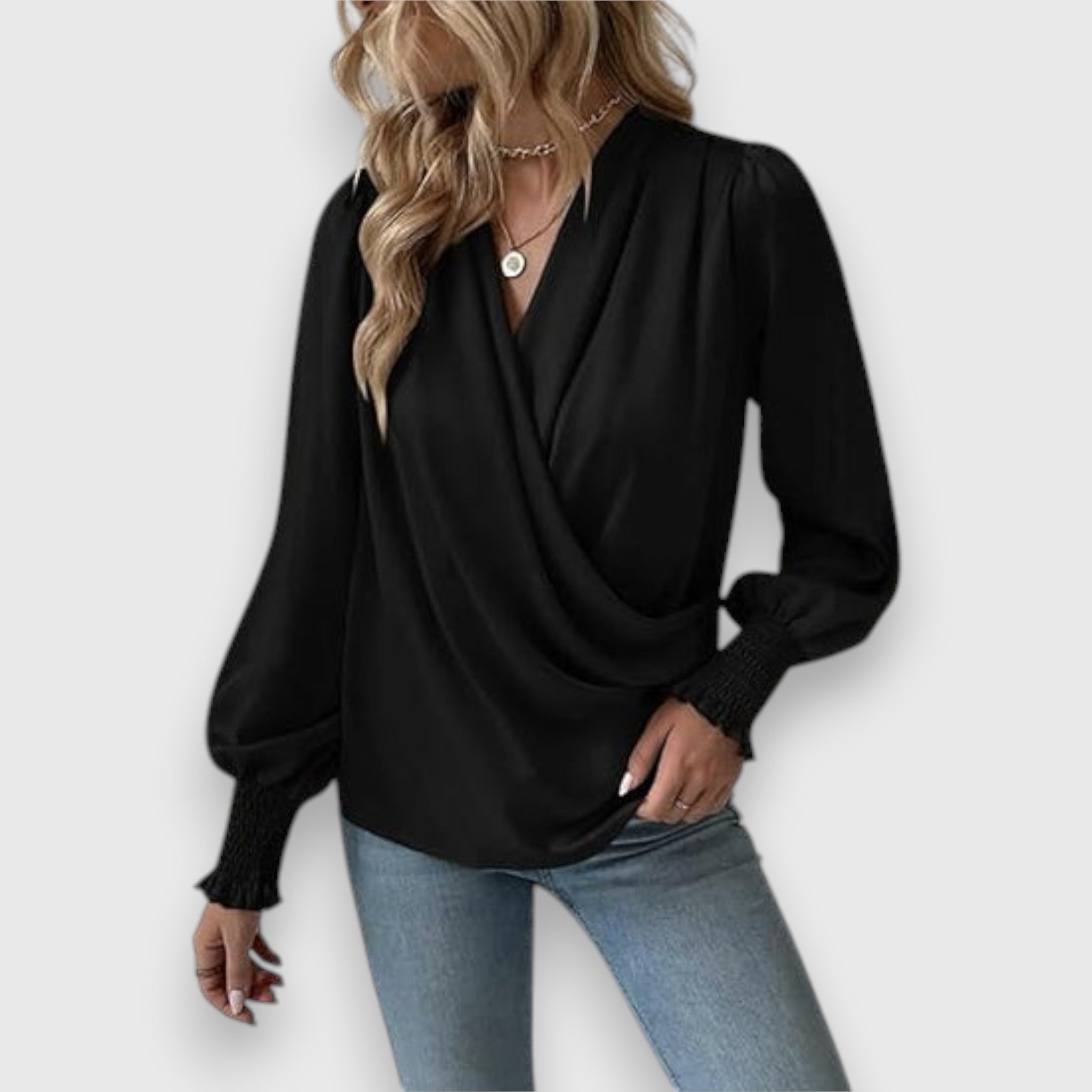 Lirielle | Puff-Sleeve Elegant Blouse
