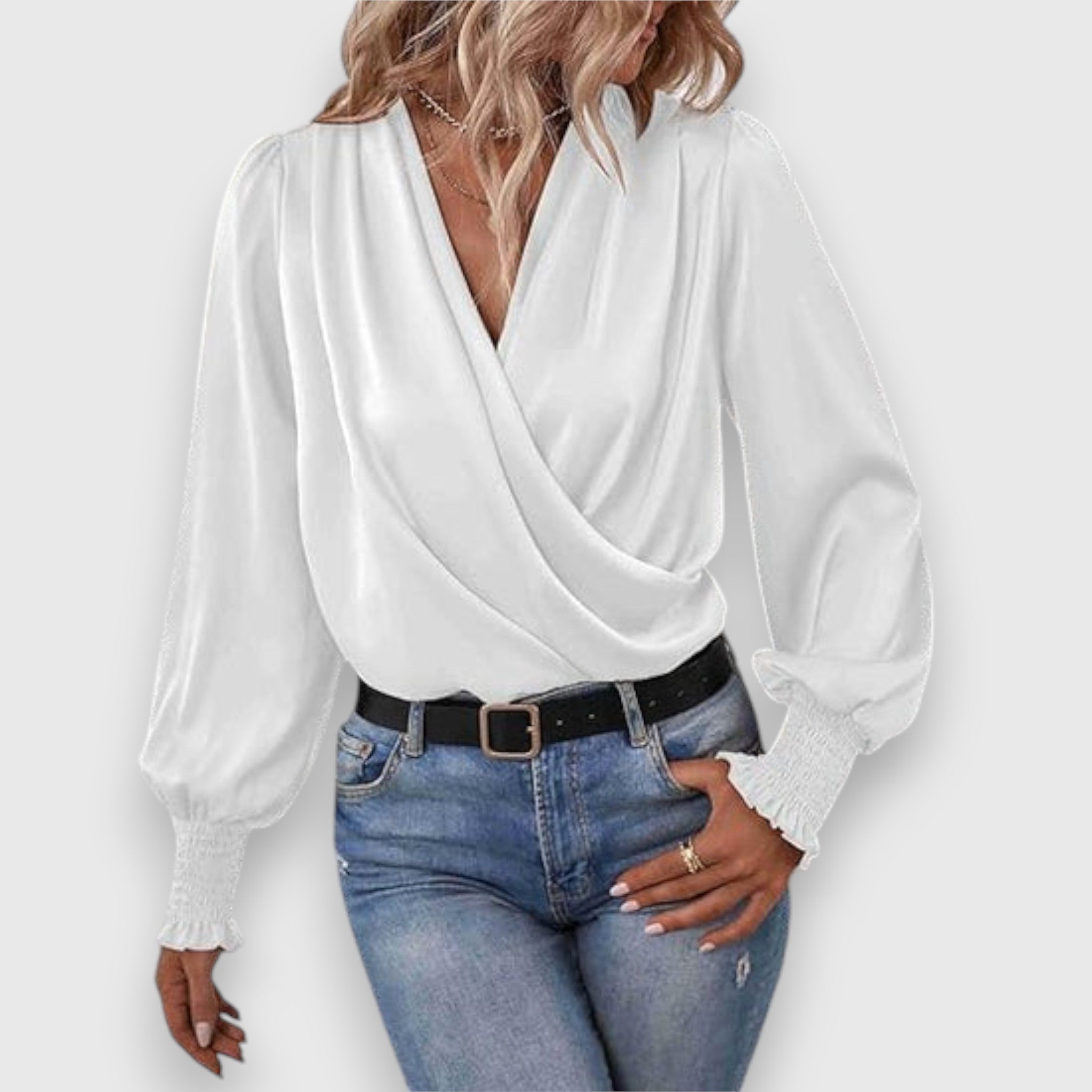 Lirielle | Puff-Sleeve Elegant Blouse