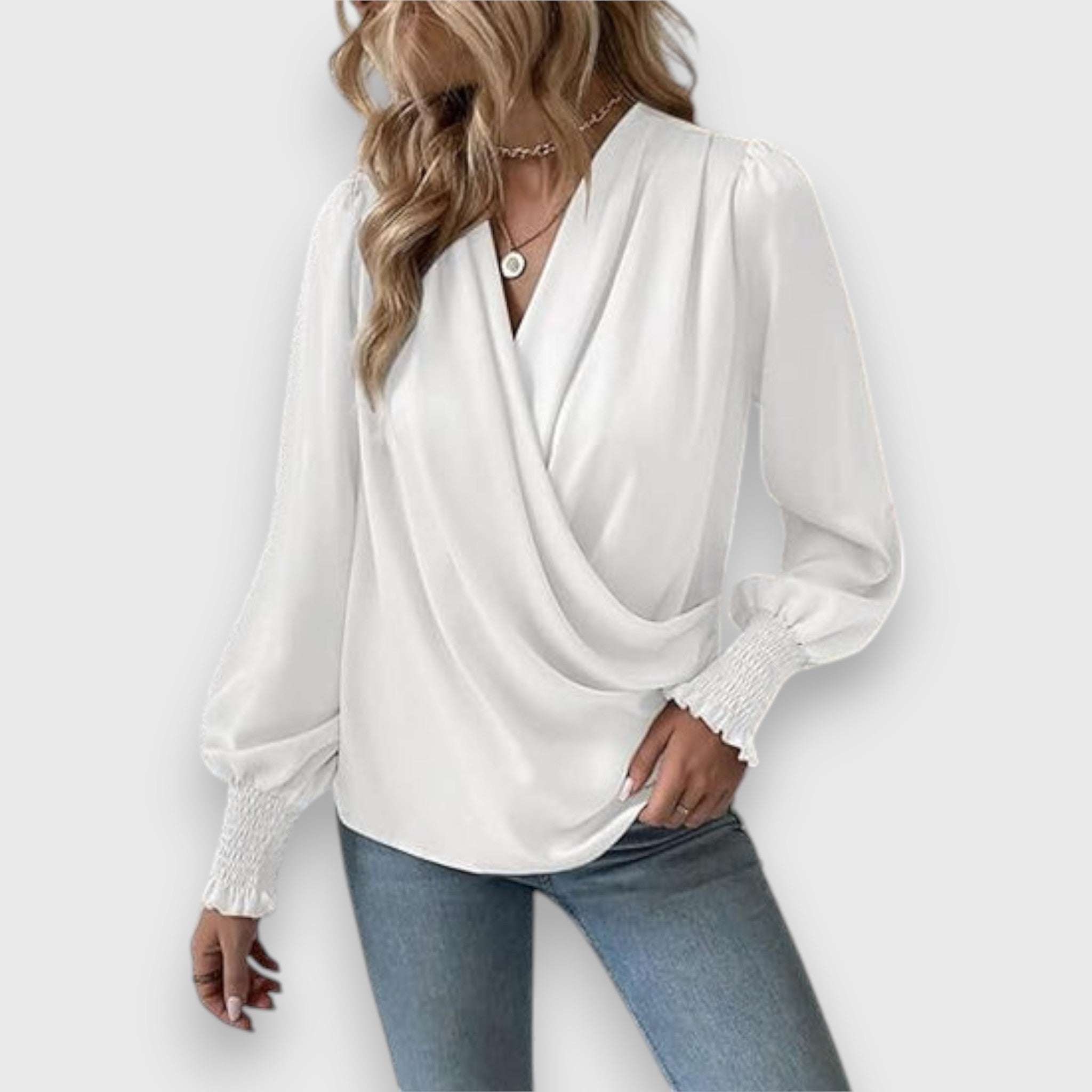 Lirielle | Puff-Sleeve Elegant Blouse
